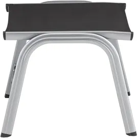 Kettler Basic Plus Gartenhocker 55 x 54 x 43,5 cm silber/anthrazit