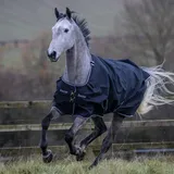 Bucas Trot Turnout Regendecke 50g 135 cm Schwarz/Weiß