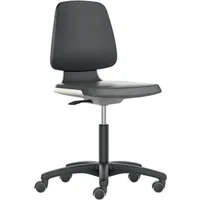 Bimos Bimos, Arbeitsdrehstuhl Labsit Rollen Sitzschale blau Supertec-Gewebe schwarz