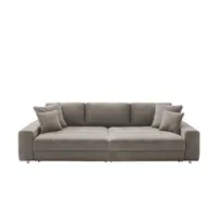 bobb Big Sofa  Arissa de Luxe , braun , Maße (cm): B: 292 H: 84 T: 120.0