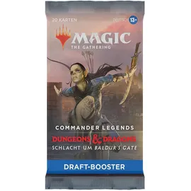 Wizards of the Coast Commander Legends Schlacht um Baldurs Gate Draft Booster