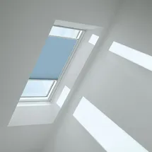 VELUX Plissee Denim 1286, MK04 1286K (Farbe: - 1286K, Farbe Schiene: Premium