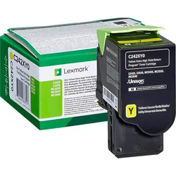 Lexmark C242XY0 Rückgabe-Tonerkassette Gelb mit extrahoher Kapazität