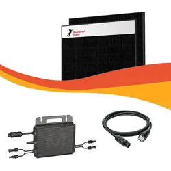 Balkonkraftwerk 890W – 2x Hanover Solar 445Wp-Solarmodule + Marstek-Wechselrichter 800W