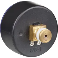 Afriso RF-Manometer 50 axial 0-16 bar, Anschluss 1/4'' axial (hinten)