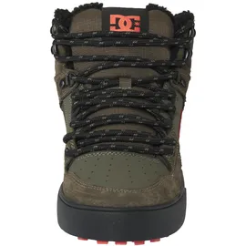DC Shoes Sneaker High Herren Grün/Rot/Schwarz 43