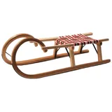 Sirch Hörnerrodel Standard mit Gurtsitz (100 cm, esche lackiert
2 Bockstützen )