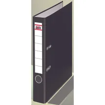 dots Ordner schwarz Kunststoff 5,0 cm DIN A4