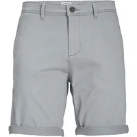 JACK & JONES Chino-Shorts, Diagonaltaschen, für Herren, 278262 ULTIMATE GREY, M