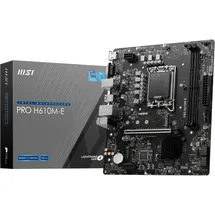 MSI PRO H610M-E Micro-ATX Mainboard
