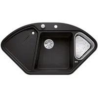 Blanco Delta II anthrazit + Excenterbetätigung + InFino