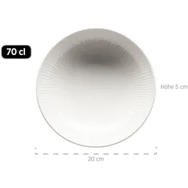 Mäser Dalia Tafelservice 12-tlg. weiß