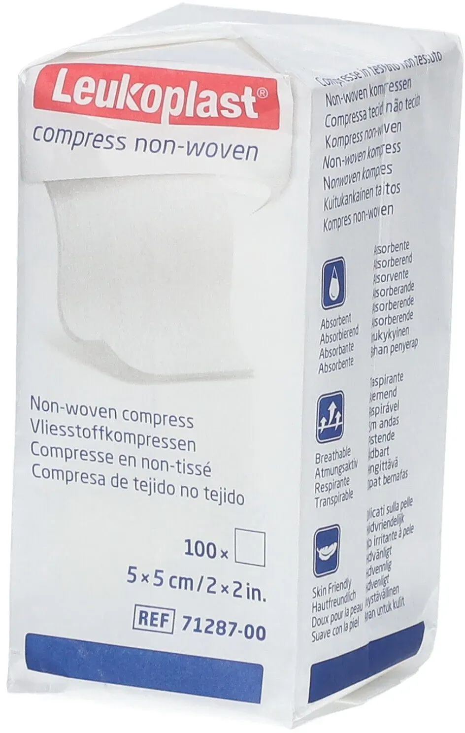 Leukoplast® Compress Non-Woven 5 cm x 5 cm 100 St Compressen