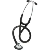 3M Littmann Stethoskop Master Cardiology mit Gratis Gravur und Penlight (Schwarz)