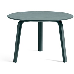 HAY - Bella Couchtisch, Ø 60 cm / H 39 cm, Eiche brunswick green gebeizt
