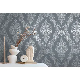 A.S. Création Pure Elegance Mustertapete 64 cm x 10 m 1 St grau