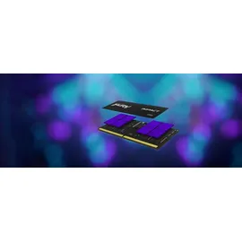 Kingston FURY Impact - DDR5 - Modul - 32 GB - SO DIMM 262-PIN - Silber