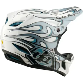 Troy Lee Designs D4 Composite XL weiß/silber 2021