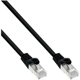 InLine InLine® Patchkabel, SF/UTP, Cat.5e, schwarz, 3m