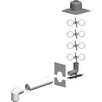 MHG Atec Schacht-Set PolyTwin mit Verbind Kunstst. DN 80/125