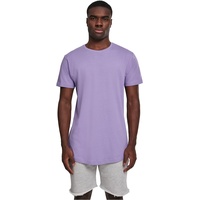 URBAN CLASSICS Herren Shaped Long Tee T-Shirt, Mehrfarbig (Lavender