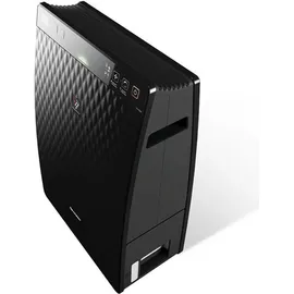 Sharp Luftreiniger UA-HG30E-B für 21 m2 mit HEPA-Filter Schwarz - Schwarz