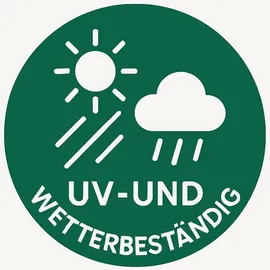 Gardissimo Acatama Gartentisch Klapptisch 70 x 70 x 72 cm Braun/Grau