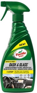 TURTLE WAX Innen & Glasreiniger, Reiniger für Glas und den Innenbereich, 500 ml - Flasche