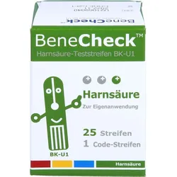 BENECHECK Harnsäure-Teststreifen BK-U1 25 St.