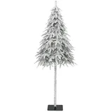 vidaXL Künstlicher Weihnachtsbaum Beschneit 180 cm