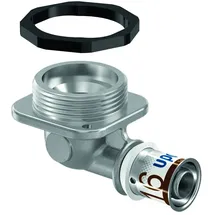Uponor S-Press Plus Anschlusswinkel flach, 16-rp1/2'ft - Uponor