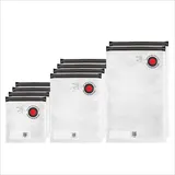 Zwilling Fresh & Save Vakuum Beutelset für Lebensmittel 10-teilig, verschiedene Größen, Wiederverwendbar, Kunststoff
