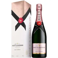 Moët & Chandon Champagne Impérial Rosé 75cl (Packung mit 6)