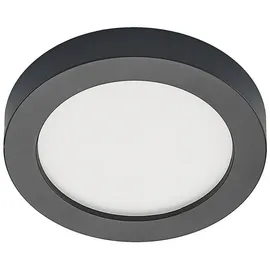 PRIOS Edwina 1-flammig schwarz Aluminium