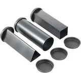 Birkmann RBV Birkmann, 210189, Laib und Seele, Partybrot-Backröhren, 3-teilig, geometrische Formen