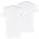 T-Shirt 2er Basic Round Neck weiß XL