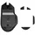 kwmobile Mouse Feet Sticker kompatibel mit Razer Basilisk X Hyper Speed Ersatz Glider - Mausfüße passgenau - Maus Glides in Schwarz