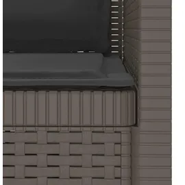 vidaXL 1-Sitzer Sessel 1 x 1 x 1 cm hellgrau