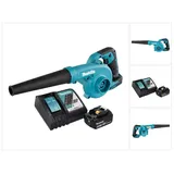 Makita DUB 185 RG1 Akku Laubbläser Gebläse 18 V + 1x Akku 6,0 Ah + Ladegerät