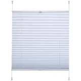 LIEDECO Thermo-Plissee Klemmfix 130 x 130 cm weiß