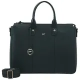 Braun Büffel Hanna Shopper Tasche Leder 39 cm Laptopfach schwarz