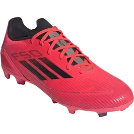 adidas F50 League FG/MG Turbo / Aurora Black / Platinum Metallic 46