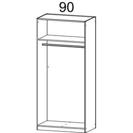 Rauch Freiham 91 x 197 x 54 cm weiß