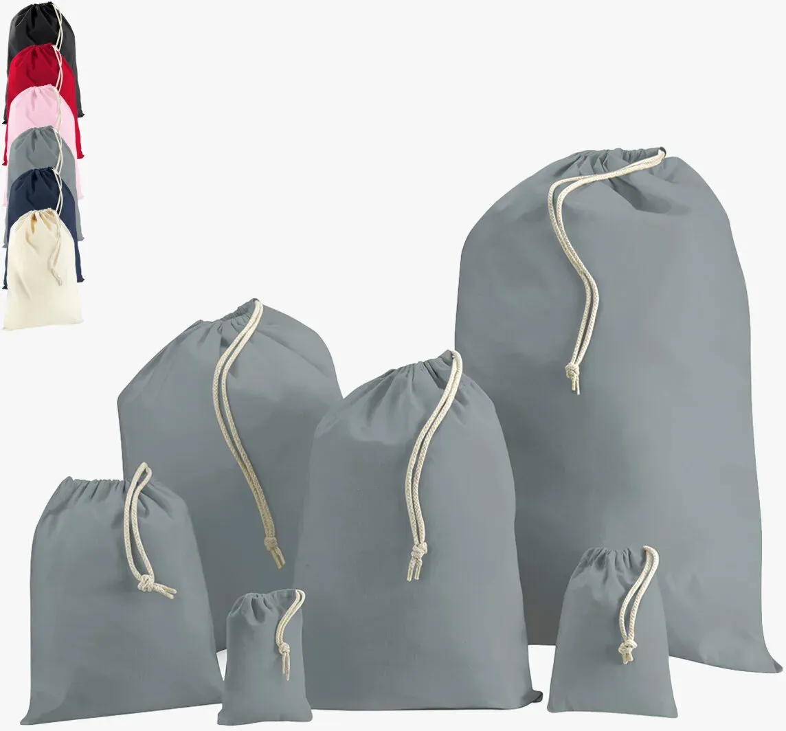 Westford Mill - Baumwoll Säckchen mit Kordelzug