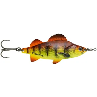 DAM Angeln Blinker - Effzett Perch Spoon 62g orange Perch