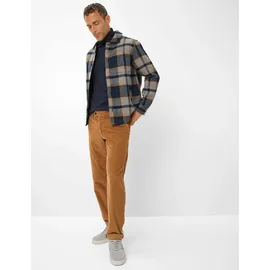 EUREX BY BRAX "Style JIM", Herren, Gr. 54, Normalgrößen, curry, Web, 98% Baumwolle, 2% Elasthan, Hosen Chinohose