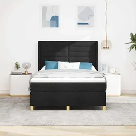 vidaXL Boxspringbett 160 x 200 cm Schwarz