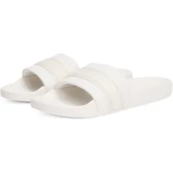 Pantolette » POOLSIDE WITH WEBBING«, Plateau, Sommermode, Bequemschuh, Flats mit Textilband, Gr. 39, ecru, , 88302047-39