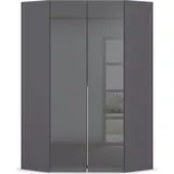 OTTO home Eckschrank AGORDO 117 x 210 x 117 cm Grau