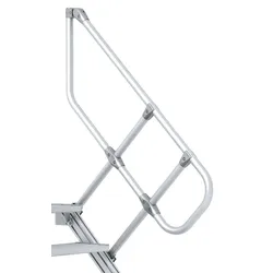 Zarges Handlauf für 45° Treppe 13 Stufen
